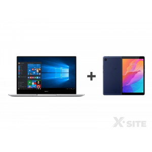 Huawei MateBook D 14 R5-3500/8GB/256/Win10 + T8 LTE 2/32 (NobelK-WAQ9BR 53011AHM + Kobe2-L09B )